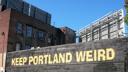 We just made it slightly weirder Keep Portland Weird