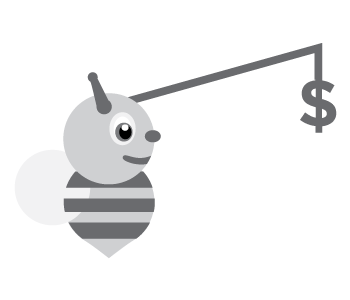Not that kind of perversity, you creep; and in case it's too oblique, this is supposed to be suggestive of Beeminder's nominally perverse monetary incentives A bee with a dollar sign hanging from a stick coming out of its head like a carrot