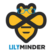 Not an actual photograph of Lillian, but captures the essence An Infinibee with blue glasses