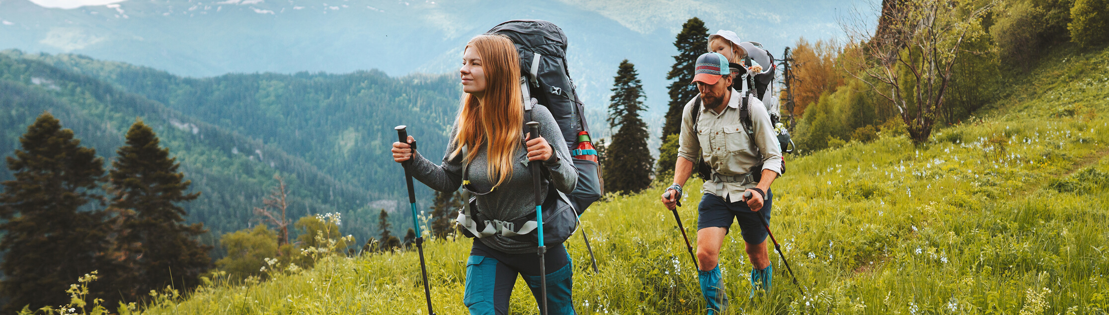 couple on hike