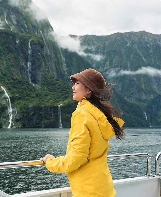 Girl with Rain Jacket